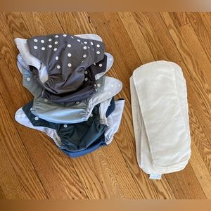 Nora’s Nursery Diaper Covers and Bamboo Inserts